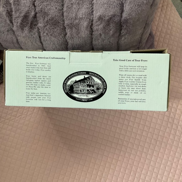 NEW_7.5 M - Women Frye Tan Carson Knotted Ballet Shoe - Picture 9 of 9